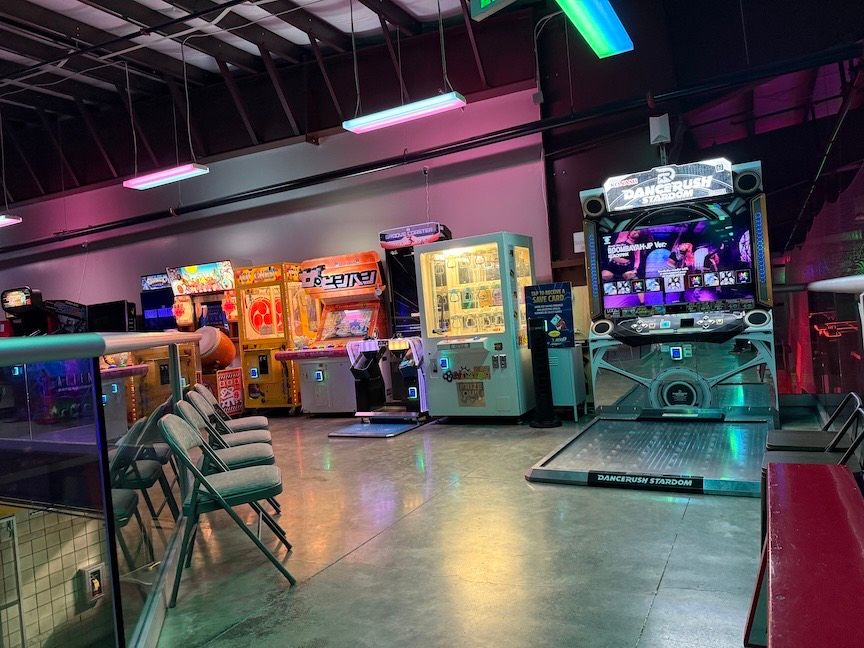 Arcademy arcade games on the 2nd floor at KIHA in Kapolei, Oahu